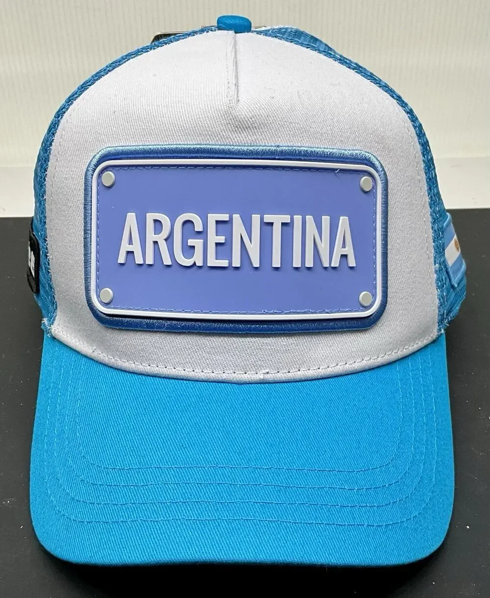 Official FIFA World Cup 2026 Argentina Trucker Hat Snapback Cap NWT Messi Team